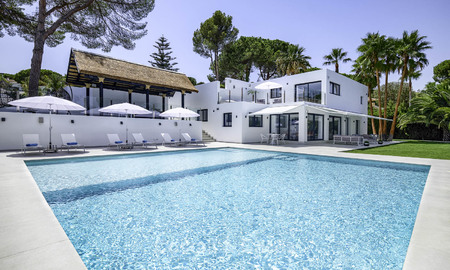 Impressive, luxurious contemporary designer villa for sale, move-in ready, Nueva Andalucia, Marbella. Reduced in price. 16196