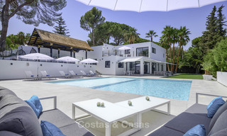 Impressive, luxurious contemporary designer villa for sale, move-in ready, Nueva Andalucia, Marbella. Reduced in price. 16198 