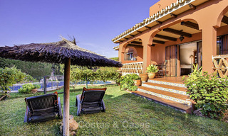 Peaceful Andalusian style villa with separate guest house for sale in the centre of Marbella city 16255 