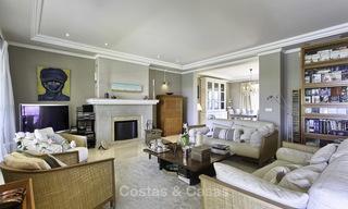 Charming modern-Mediterranean luxury villa for sale, frontline golf, Benahavis - Marbella 16267 