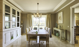 Charming modern-Mediterranean luxury villa for sale, frontline golf, Benahavis - Marbella 16268 