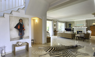 Charming modern-Mediterranean luxury villa for sale, frontline golf, Benahavis - Marbella 16275 
