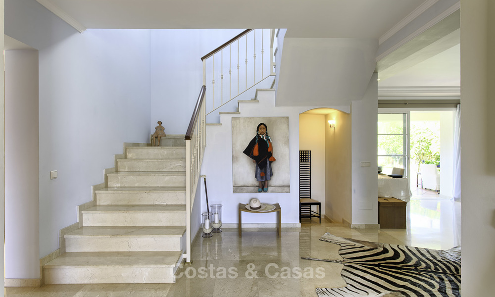 Charming modern-Mediterranean luxury villa for sale, frontline golf, Benahavis - Marbella 16277