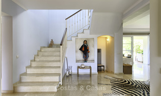 Charming modern-Mediterranean luxury villa for sale, frontline golf, Benahavis - Marbella 16277 