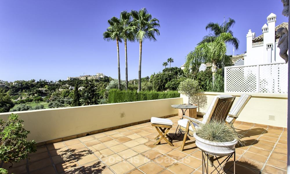 Charming modern-Mediterranean luxury villa for sale, frontline golf, Benahavis - Marbella 16292