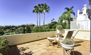 Charming modern-Mediterranean luxury villa for sale, frontline golf, Benahavis - Marbella 16292 