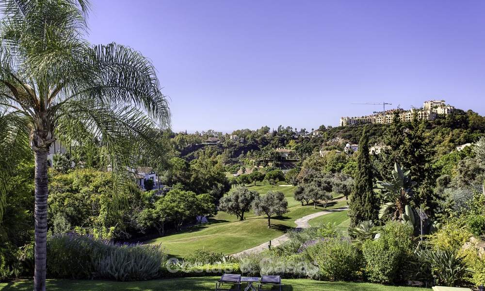 Charming modern-Mediterranean luxury villa for sale, frontline golf, Benahavis - Marbella 16295