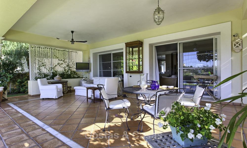 Charming modern-Mediterranean luxury villa for sale, frontline golf, Benahavis - Marbella 16303