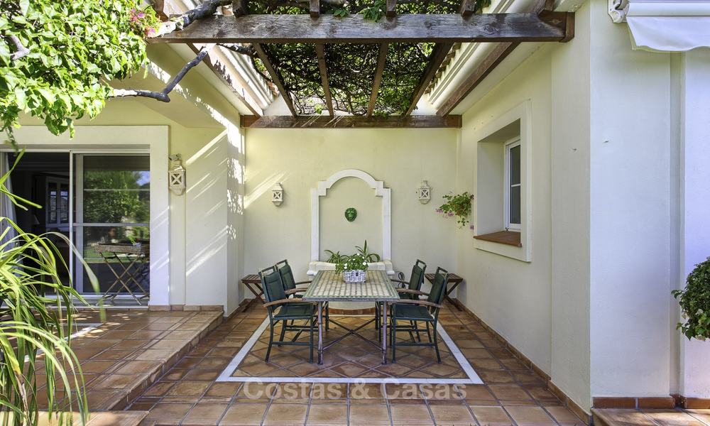 Charming modern-Mediterranean luxury villa for sale, frontline golf, Benahavis - Marbella 16304