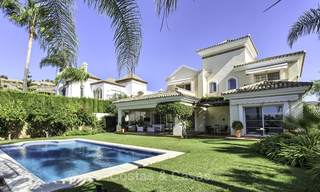 Charming modern-Mediterranean luxury villa for sale, frontline golf, Benahavis - Marbella 16305 