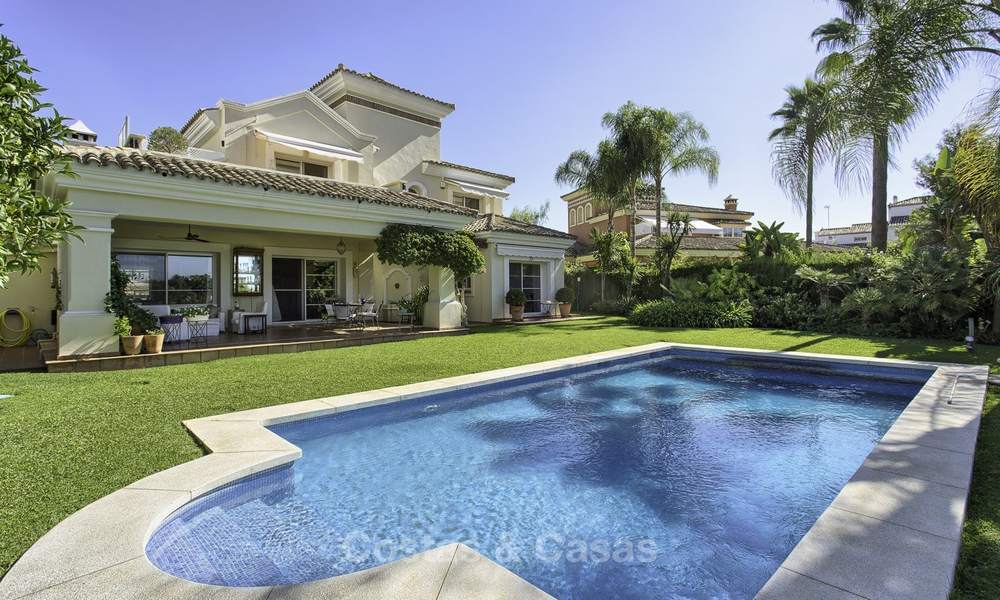 Charming modern-Mediterranean luxury villa for sale, frontline golf, Benahavis - Marbella 16307