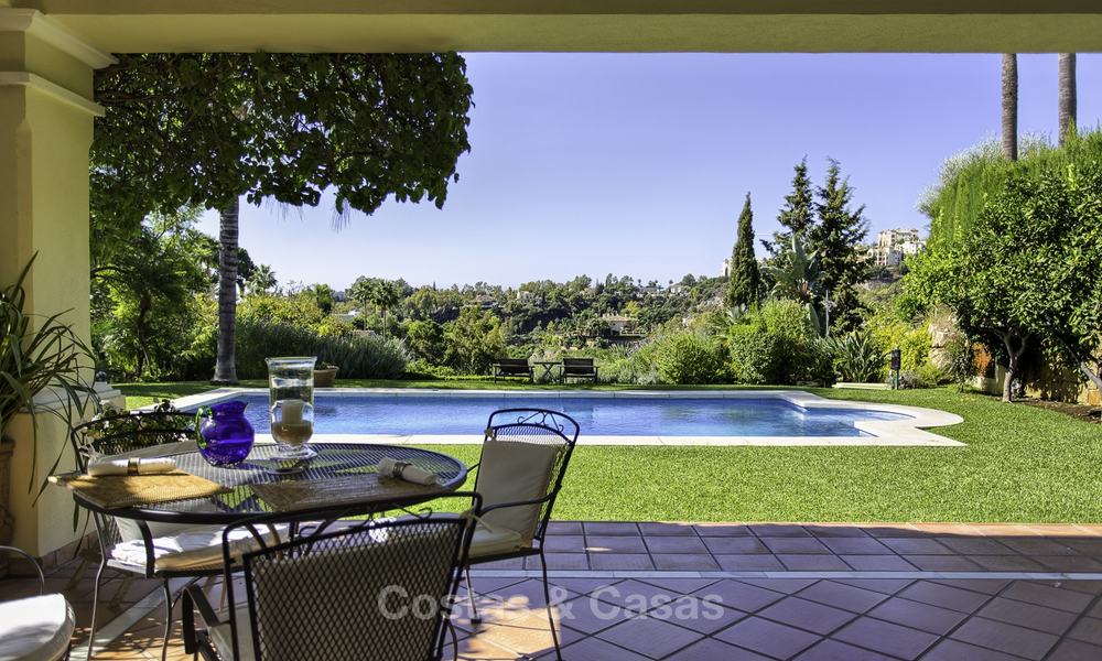 Charming modern-Mediterranean luxury villa for sale, frontline golf, Benahavis - Marbella 16310