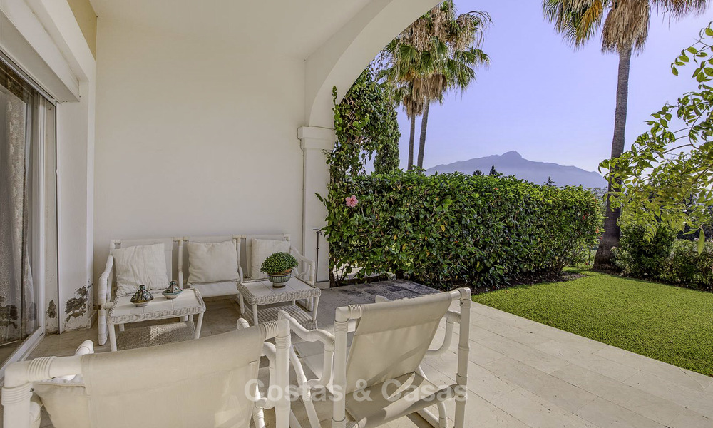 For sale: 4-bed front line golf townhouse with sea and mountain views in a superb resort in Benahavis - Marbella 16319