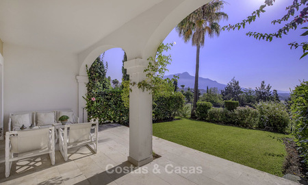 For sale: 4-bed front line golf townhouse with sea and mountain views in a superb resort in Benahavis - Marbella 16321