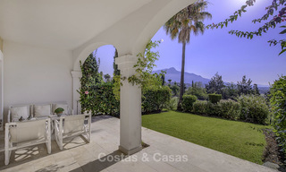 For sale: 4-bed front line golf townhouse with sea and mountain views in a superb resort in Benahavis - Marbella 16321 