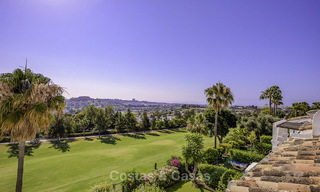 For sale: 4-bed front line golf townhouse with sea and mountain views in a superb resort in Benahavis - Marbella 16336 