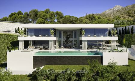 Exceptional avant-gardist luxury villa with breath taking sea views for sale, Benahavis - Marbella 16363