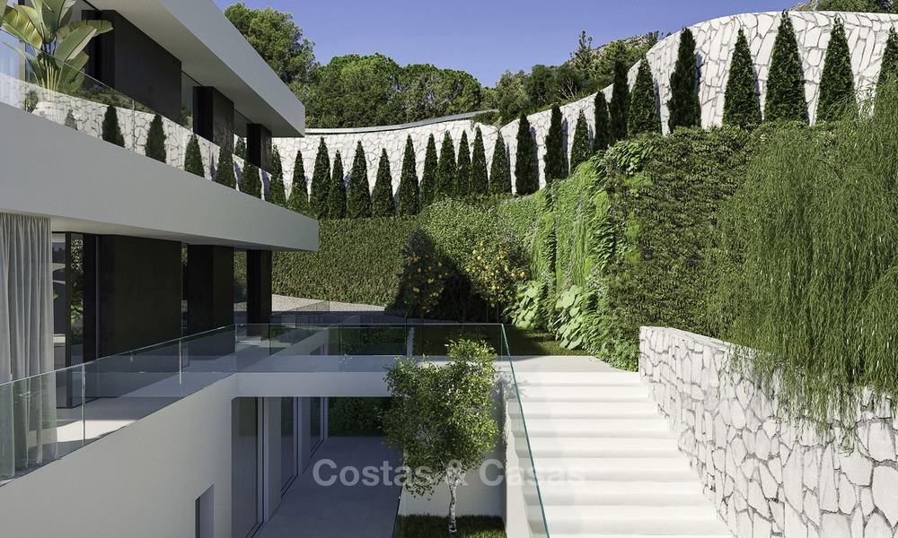 Exceptional avant-gardist luxury villa with breath taking sea views for sale, Benahavis - Marbella 16366