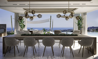 Exceptional avant-gardist luxury villa with breath taking sea views for sale, Benahavis - Marbella 16367 