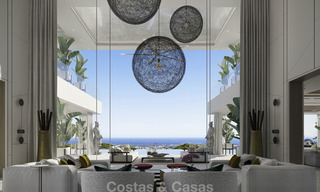 Exceptional avant-gardist luxury villa with breath taking sea views for sale, Benahavis - Marbella 16375 