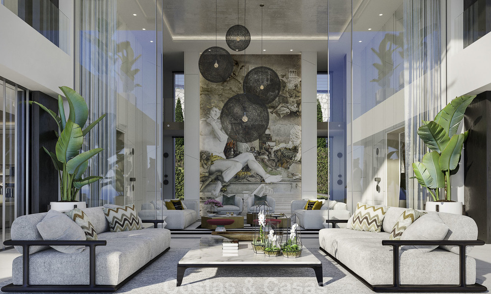 Exceptional avant-gardist luxury villa with breath taking sea views for sale, Benahavis - Marbella 16376
