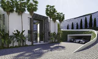 Exceptional avant-gardist luxury villa with breath taking sea views for sale, Benahavis - Marbella 16382 