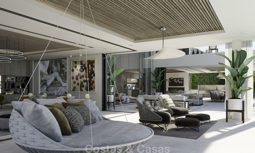 Exceptional avant-gardist luxury villa with breath taking sea views for sale, Benahavis - Marbella 16383