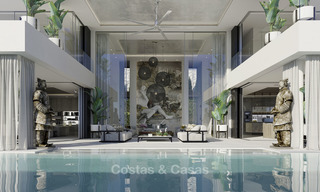 Exceptional avant-gardist luxury villa with breath taking sea views for sale, Benahavis - Marbella 16384 