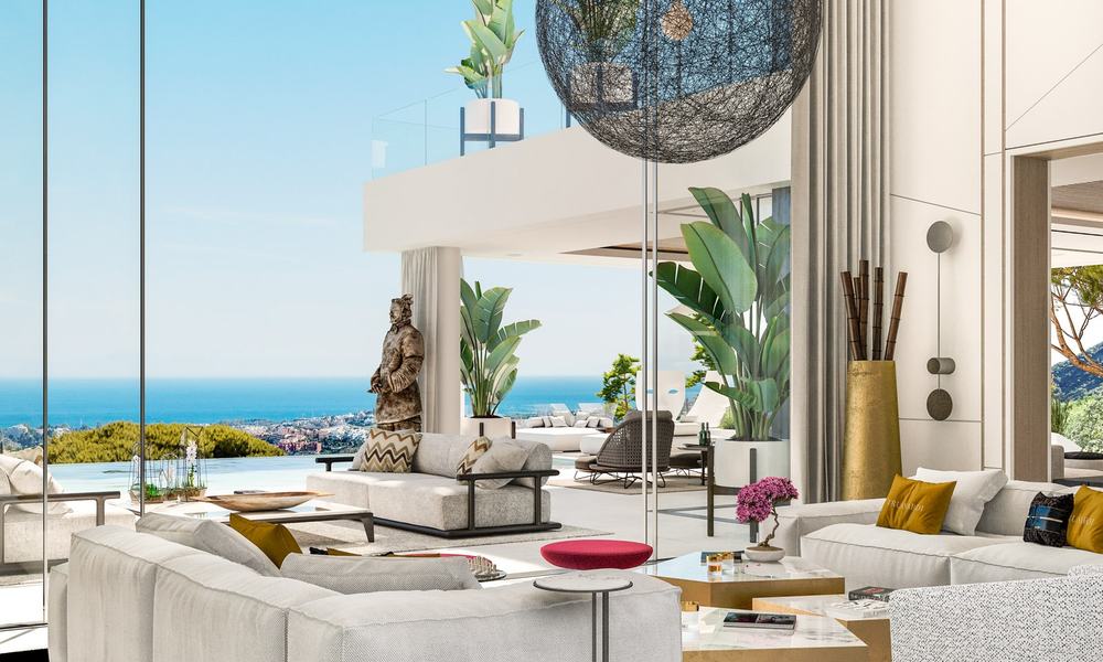 Exceptional avant-gardist luxury villa with breath taking sea views for sale, Benahavis - Marbella 20710