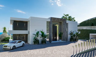 Exceptional avant-gardist luxury villa with breath taking sea views for sale, Benahavis - Marbella 20717 