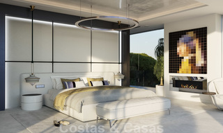 Exceptional avant-gardist luxury villa with breath taking sea views for sale, Benahavis - Marbella 20718 