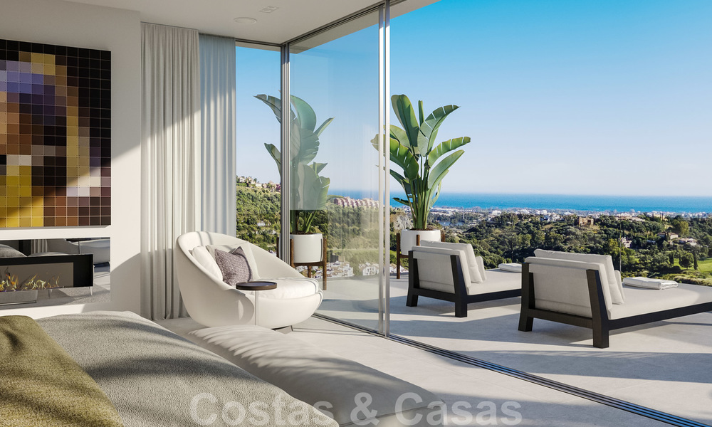 Exceptional avant-gardist luxury villa with breath taking sea views for sale, Benahavis - Marbella 20719