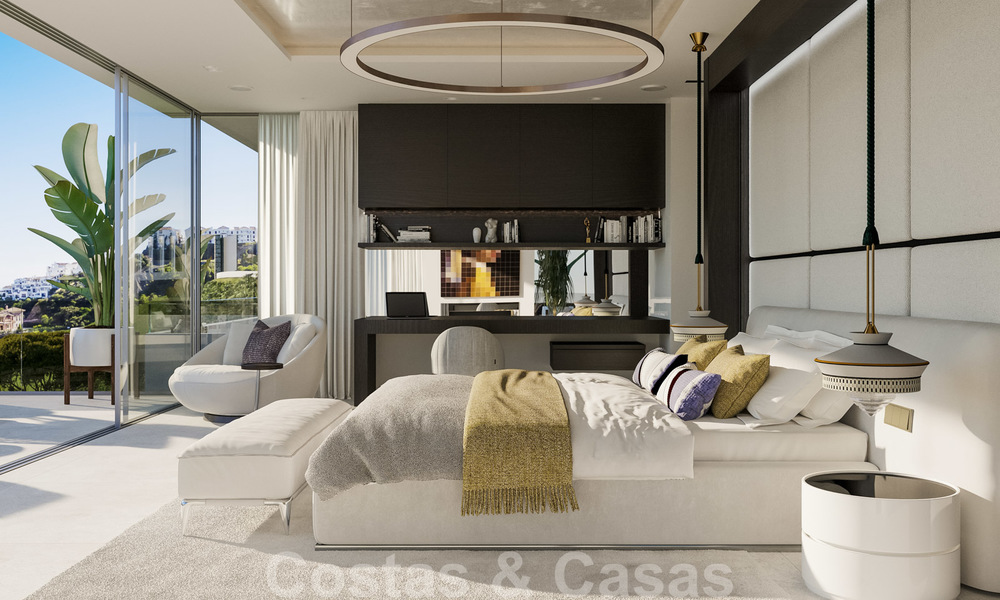 Exceptional avant-gardist luxury villa with breath taking sea views for sale, Benahavis - Marbella 20720