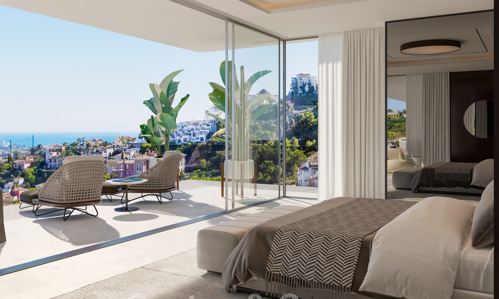 Exceptional avant-gardist luxury villa with breath taking sea views for sale, Benahavis - Marbella 20726