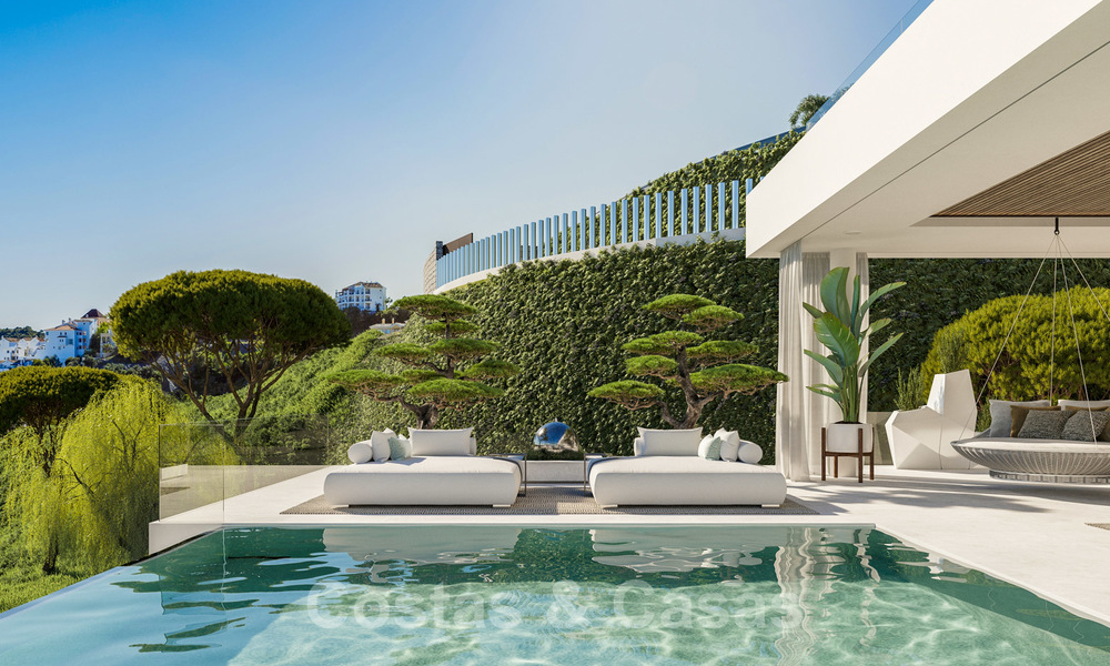 Exceptional avant-gardist luxury villa with breath taking sea views for sale, Benahavis - Marbella 20728
