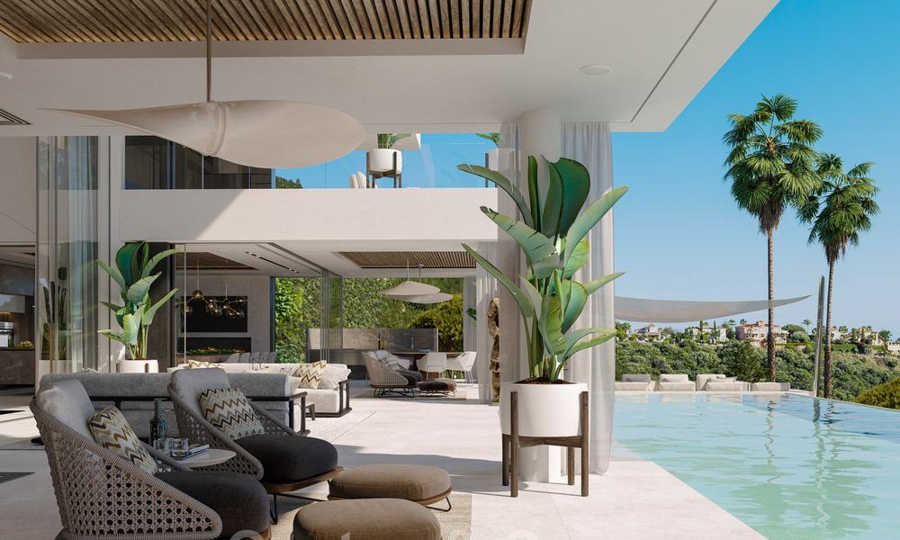 Exceptional avant-gardist luxury villa with breath taking sea views for sale, Benahavis - Marbella 20729