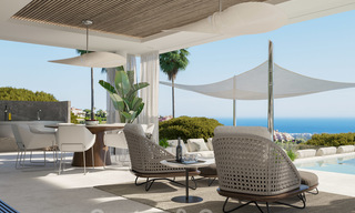 Exceptional avant-gardist luxury villa with breath taking sea views for sale, Benahavis - Marbella 20731 