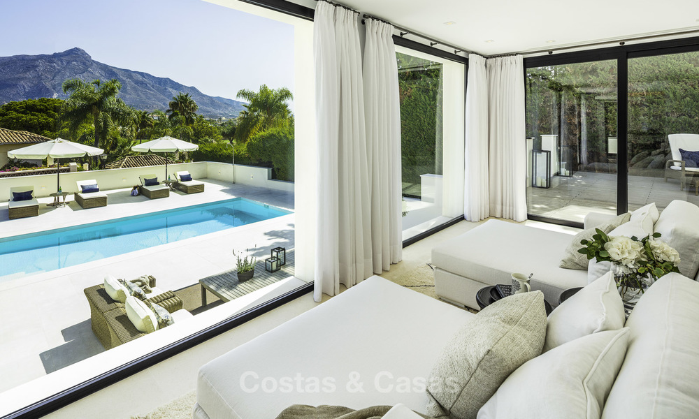 Top quality renovated luxury villa for sale in the heart of the Golf Valley, Nueva Andalucía, Marbella 16399