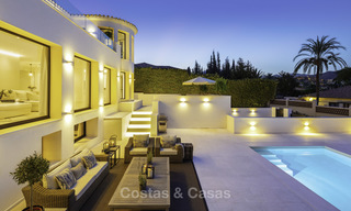 Top quality renovated luxury villa for sale in the heart of the Golf Valley, Nueva Andalucía, Marbella 16412 
