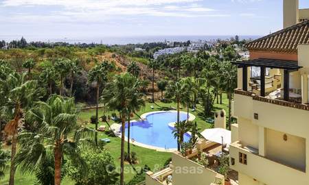 Rare, very spacious 5-bed penthouse apartmentwith sea and mountain views for sale on the Golden Mile in Marbella 16562