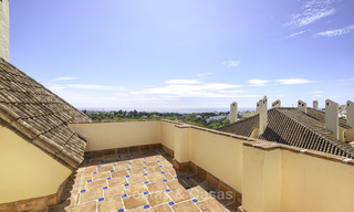 Rare, very spacious 5-bed penthouse apartmentwith sea and mountain views for sale on the Golden Mile in Marbella 16573 