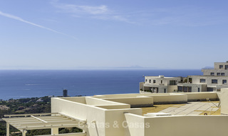 Move-in ready modern 3-bed apartment with spectacular sea and mountain views for sale in Marbella 16834 