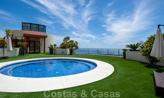 Move-in ready modern 3-bed apartment with spectacular sea and mountain views for sale in Marbella 27419 