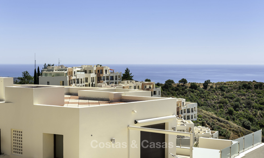 Modern move-in-ready 3-bed luxury apartment with sea and mountain views for sale in Marbella 16868