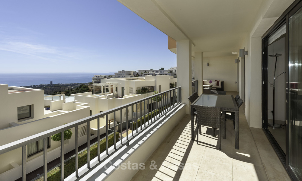 Modern move-in-ready 3-bed luxury apartment with sea and mountain views for sale in Marbella 16879