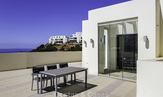 Modern penthouse with spectacular sea views and good size terrace for sale in Marbella 16996 