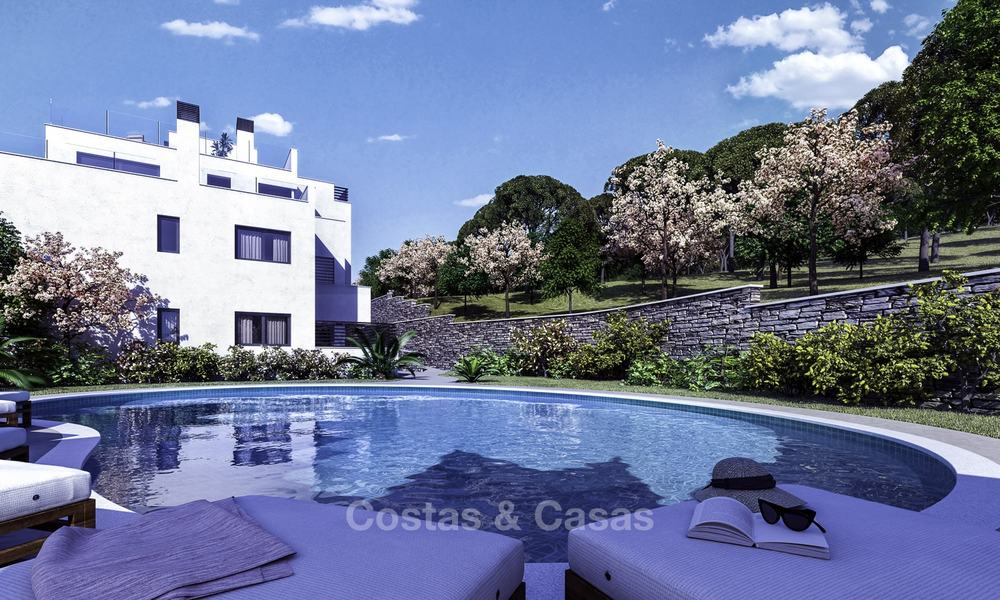 Magnificent new modern apartments for sale, walking distance to all amenities and the centre of Marbella 17050