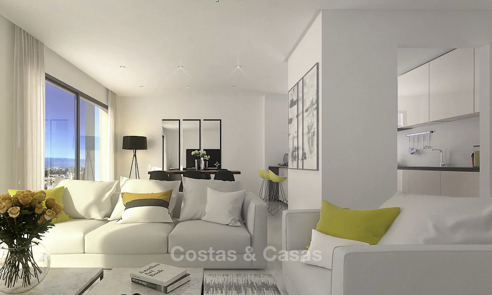 Magnificent new modern apartments for sale, walking distance to all amenities and the centre of Marbella 17057