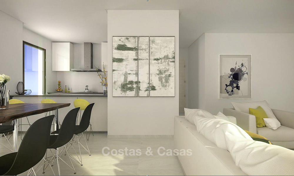 Magnificent new modern apartments for sale, walking distance to all amenities and the centre of Marbella 17058