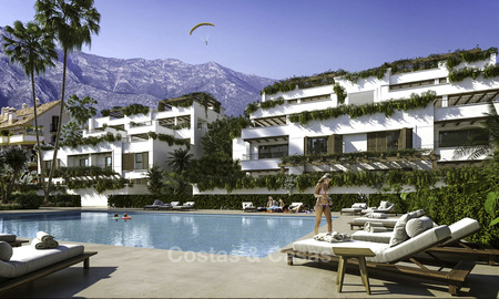 New modern luxury apartments and penthouses for sale on the Golden Mile in Marbella 17215
